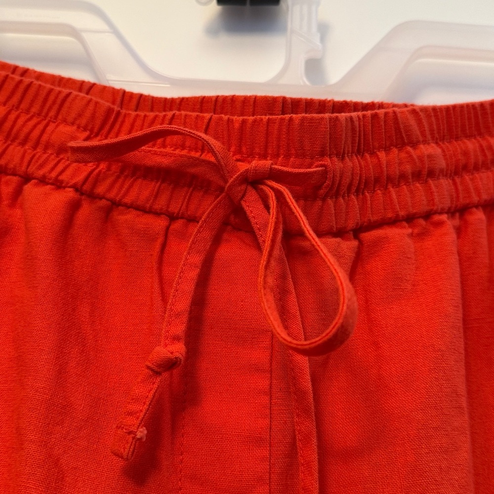 J Crew Women's Linen Jogger Pants size 4 - Picture 5 of 7